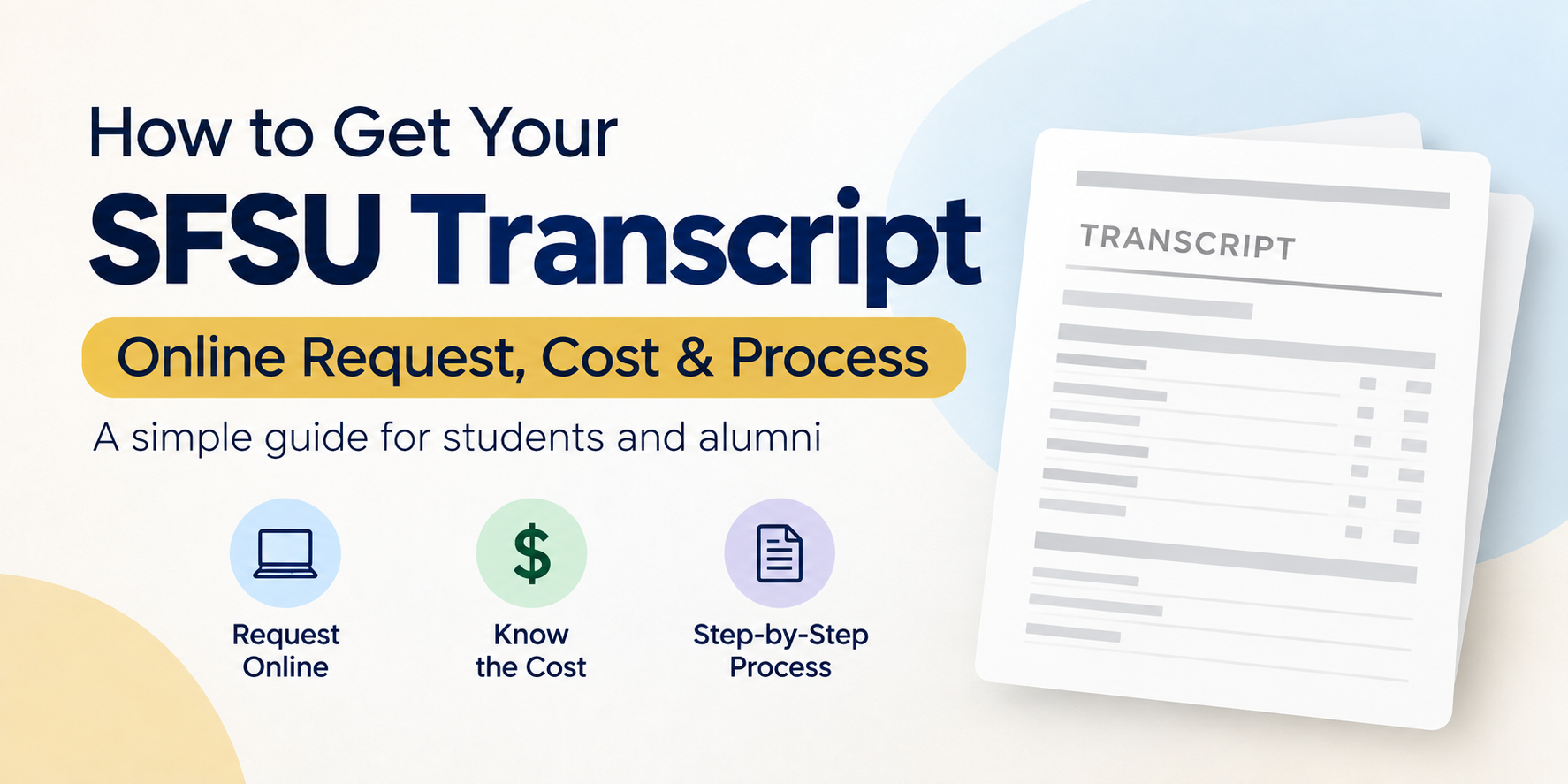 SFSU Transcript